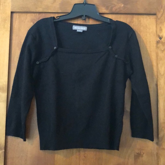 ⭐️2/$30⭐️Beechers brook black sweater - Picture 1 of 4